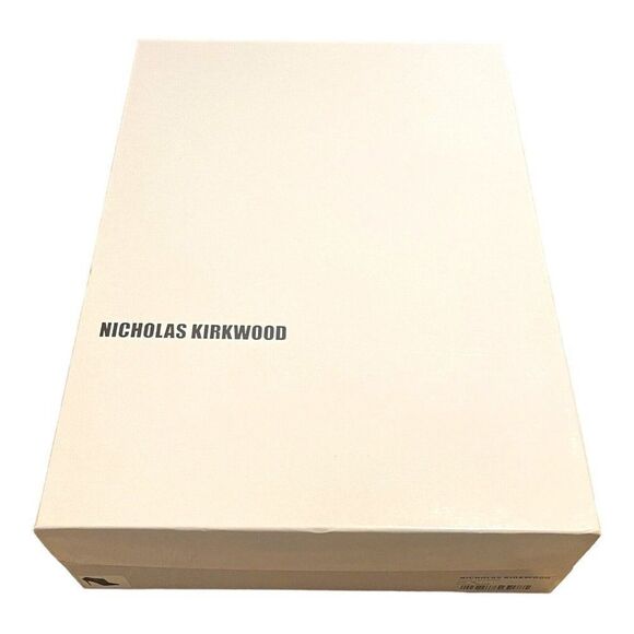 Nicholas Kirkwood Shoes Empty Box w/ Tissue Paper & Sm Dust Bag 10.75”x14.75”x4” - Picture 1 of 9
